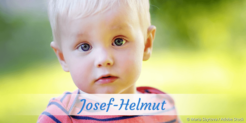 Baby mit Namen Josef-Helmut