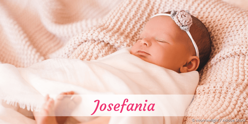 Baby mit Namen Josefania