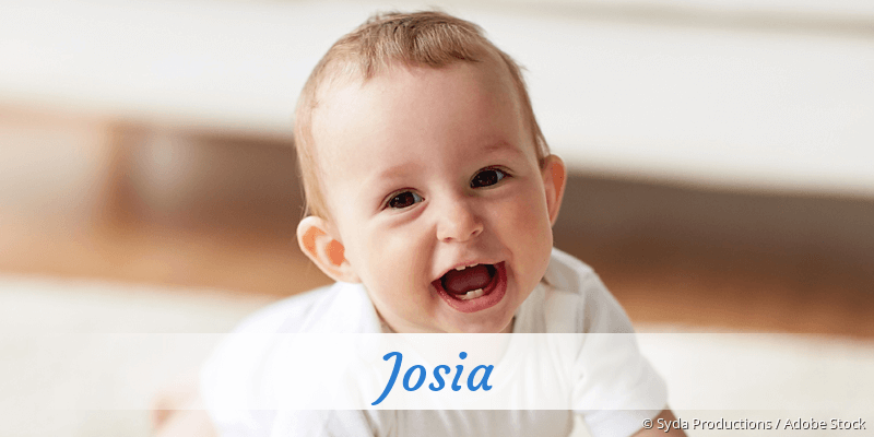 Baby mit Namen Josia