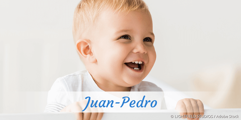 Baby mit Namen Juan-Pedro