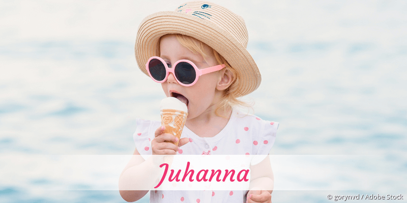 Baby mit Namen Juhanna