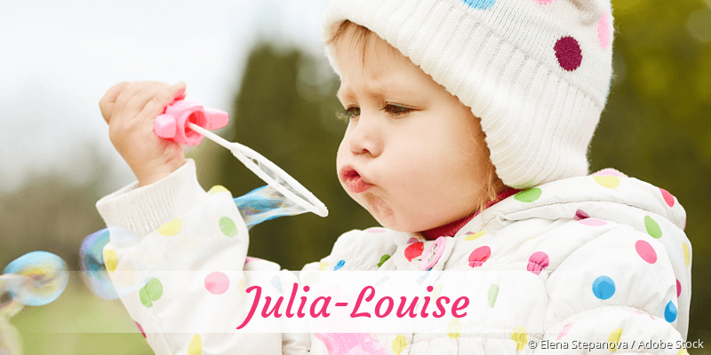 Baby mit Namen Julia-Louise