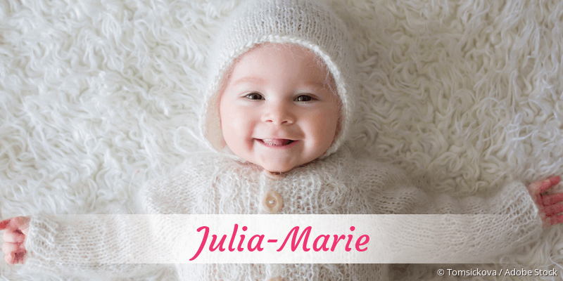 Baby mit Namen Julia-Marie