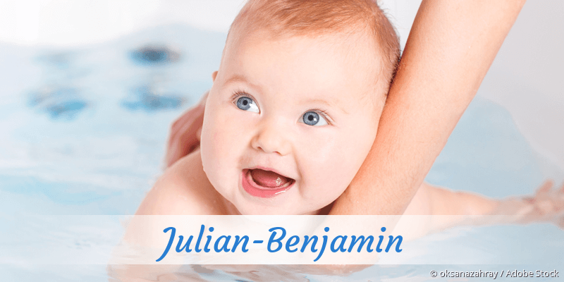 Baby mit Namen Julian-Benjamin