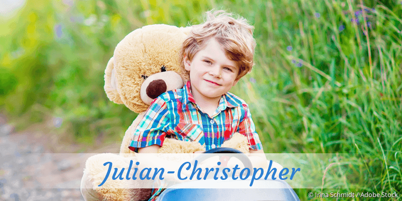 Baby mit Namen Julian-Christopher