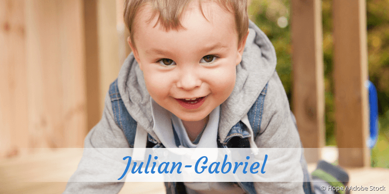 Baby mit Namen Julian-Gabriel
