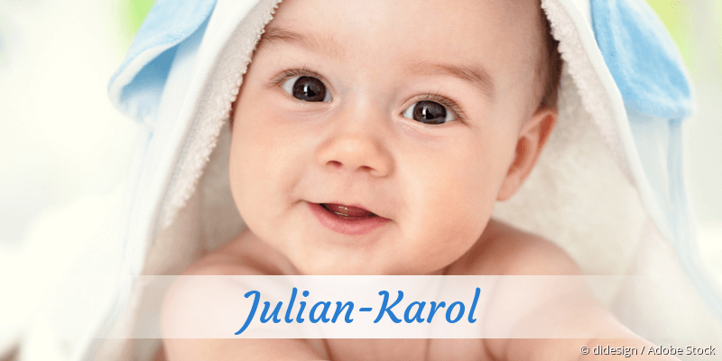 Baby mit Namen Julian-Karol