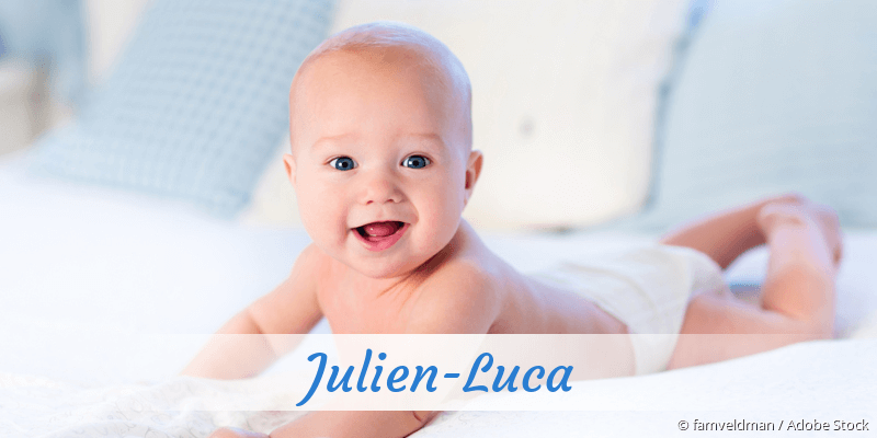 Baby mit Namen Julien-Luca