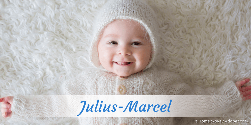 Baby mit Namen Julius-Marcel