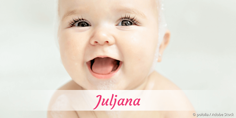 Baby mit Namen Juljana