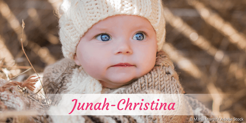 Baby mit Namen Junah-Christina