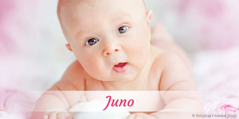 Baby mit Namen Juno