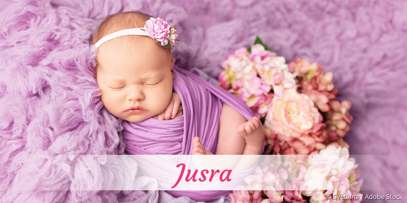 Baby mit Namen Jusra