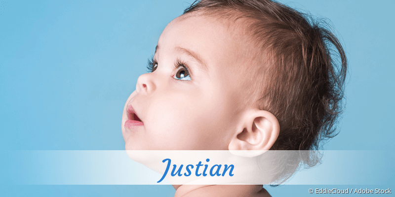 Baby mit Namen Justian