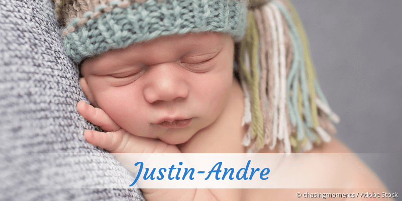 Baby mit Namen Justin-Andre