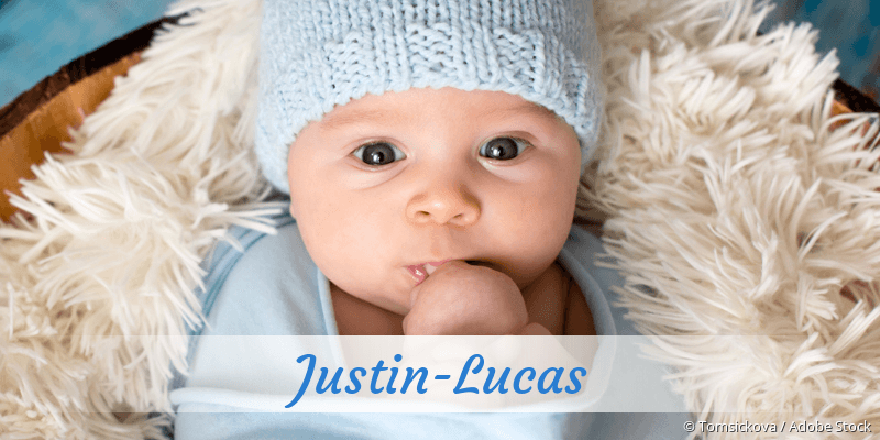 Baby mit Namen Justin-Lucas