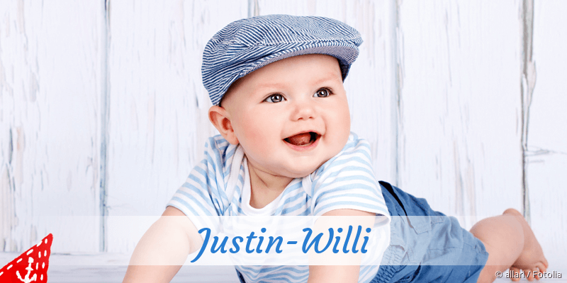 Baby mit Namen Justin-Willi