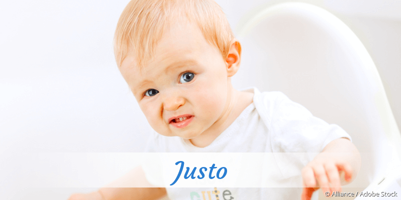 Baby mit Namen Justo