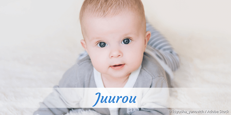 Baby mit Namen Juurou