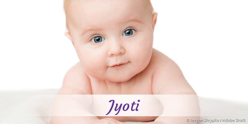 Baby mit Namen Jyoti