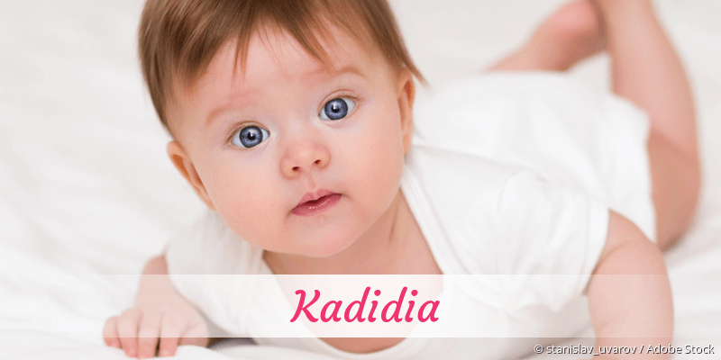 Baby mit Namen Kadidia