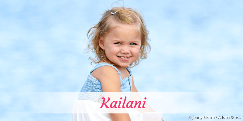 Baby mit Namen Kailani
