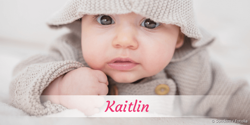 Name Kaitlin als Bild