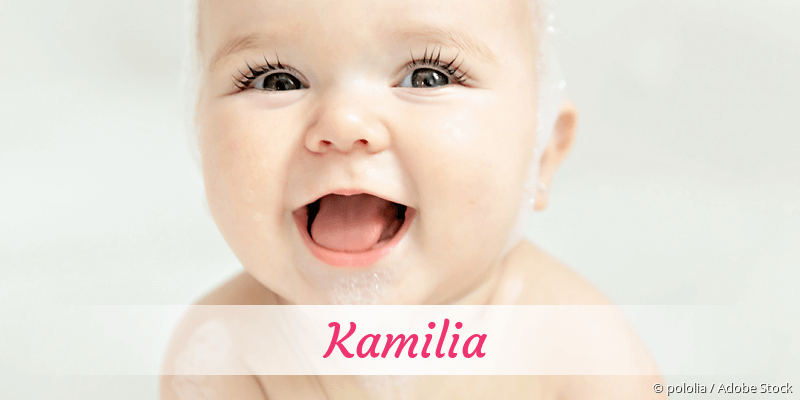 Baby mit Namen Kamilia
