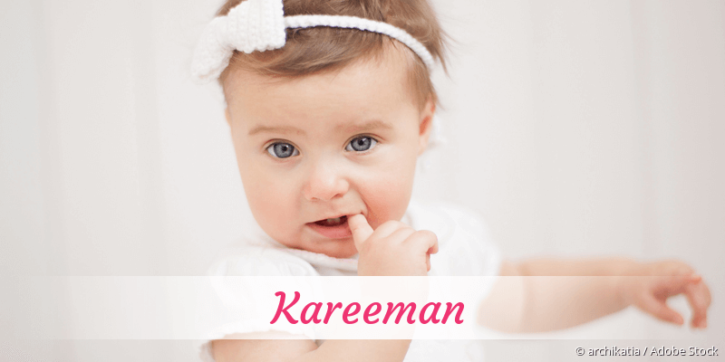 Baby mit Namen Kareeman