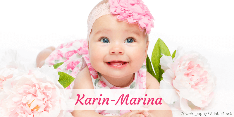 Baby mit Namen Karin-Marina