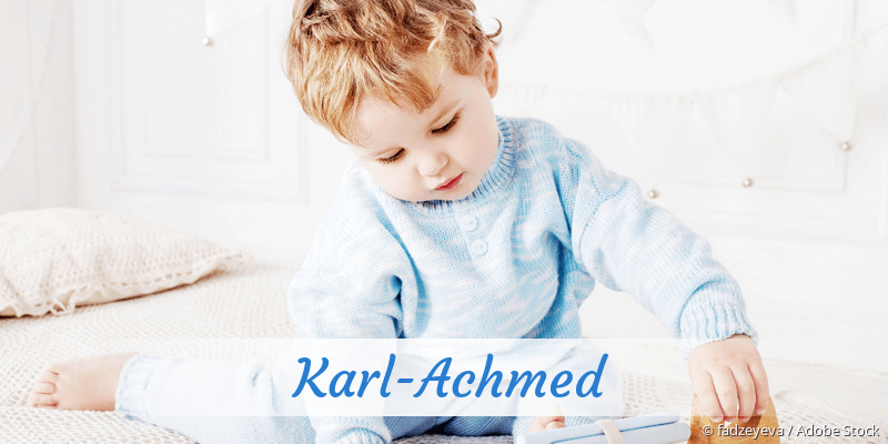 Baby mit Namen Karl-Achmed