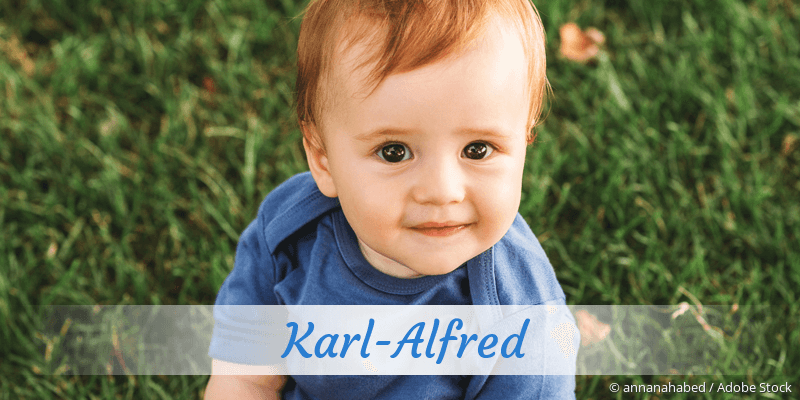Baby mit Namen Karl-Alfred