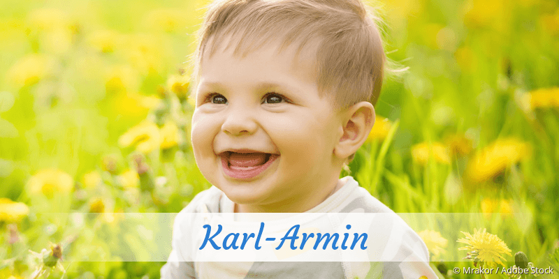 Baby mit Namen Karl-Armin