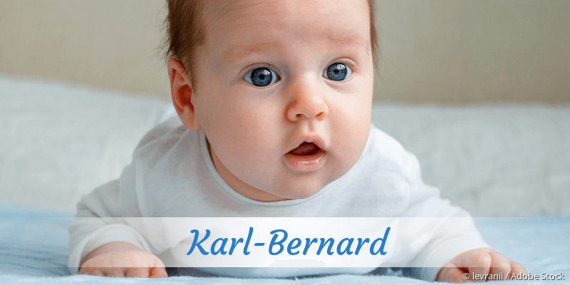 Baby mit Namen Karl-Bernard