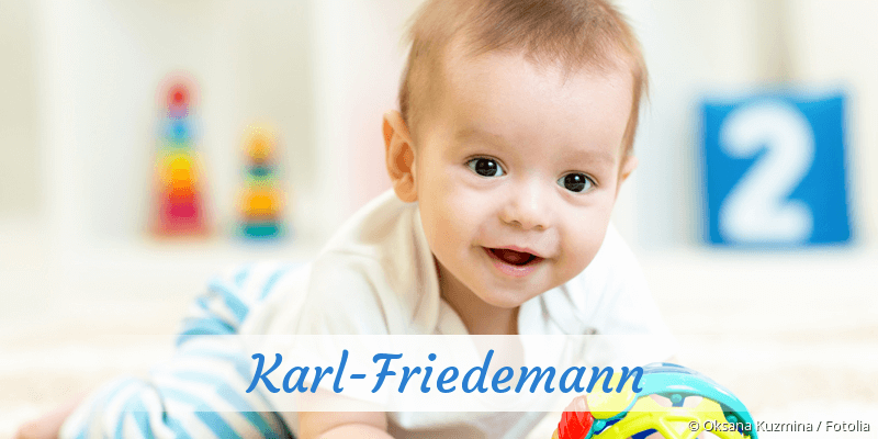 Baby mit Namen Karl-Friedemann