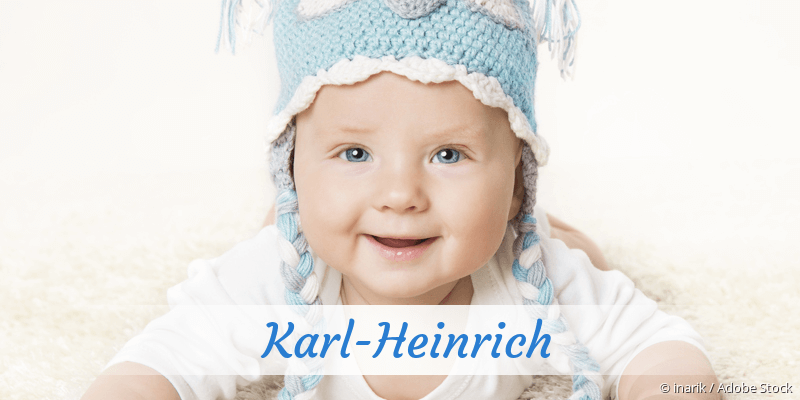 Baby mit Namen Karl-Heinrich