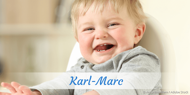 Baby mit Namen Karl-Marc