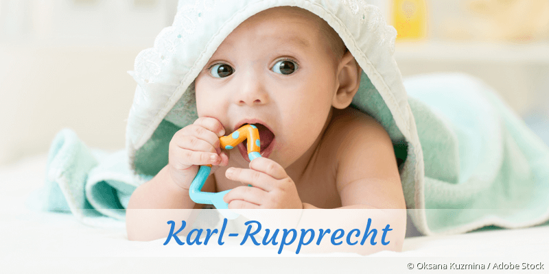 Baby mit Namen Karl-Rupprecht