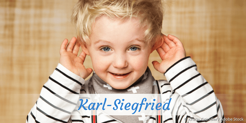 Baby mit Namen Karl-Siegfried