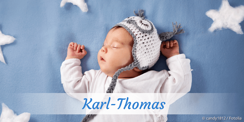 Baby mit Namen Karl-Thomas