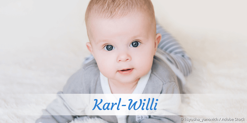 Baby mit Namen Karl-Willi