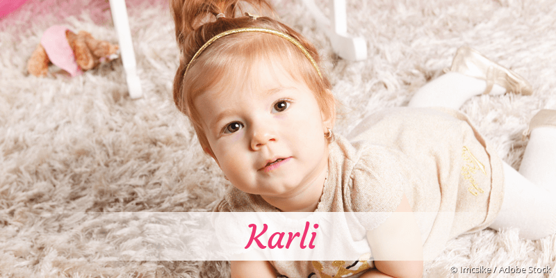 Baby mit Namen Karli