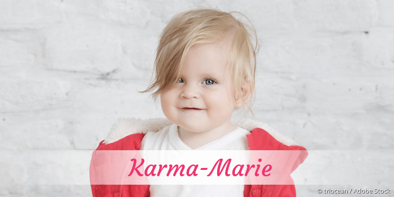 Baby mit Namen Karma-Marie