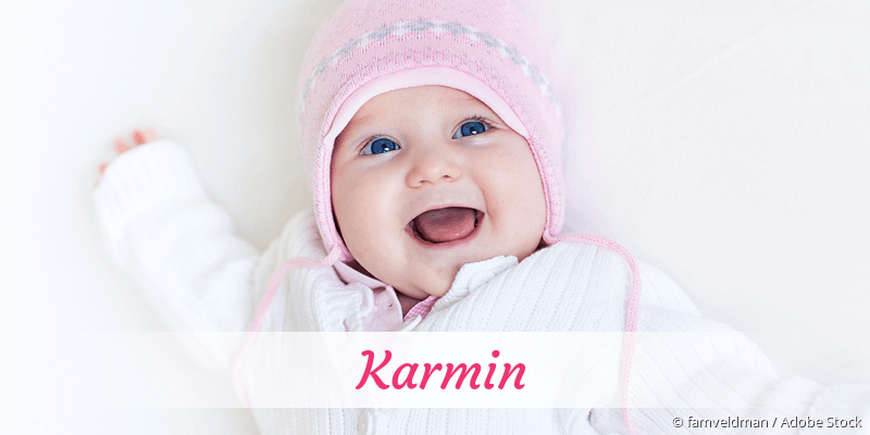 Baby mit Namen Karmin