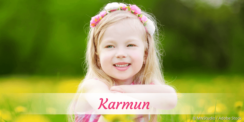 Baby mit Namen Karmun