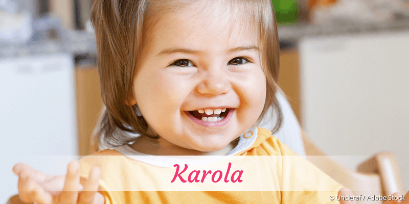 Baby mit Namen Karola