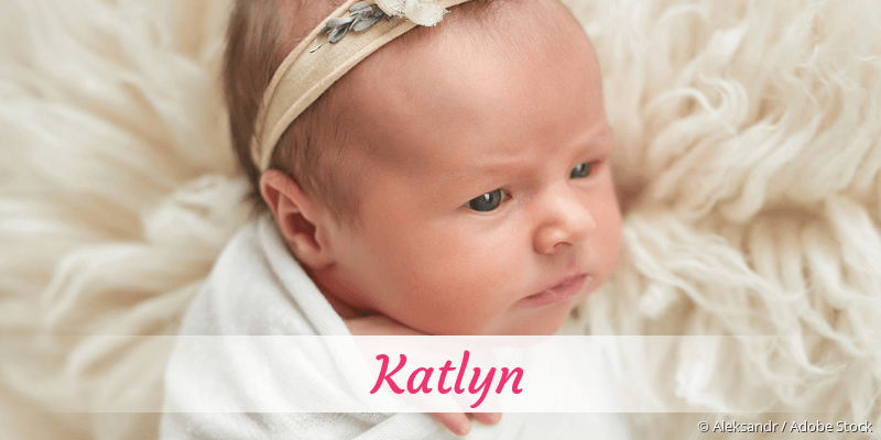 Baby mit Namen Katlyn