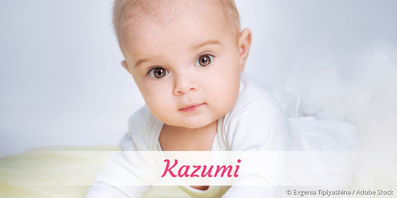 Baby mit Namen Kazumi