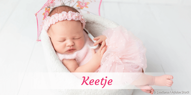 Baby mit Namen Keetje