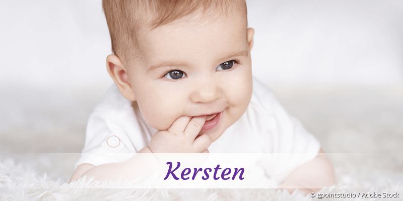 Baby mit Namen Kersten